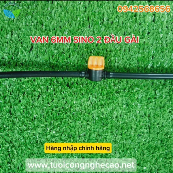 VAN 6MM SINO 2 ĐẦU GÀI