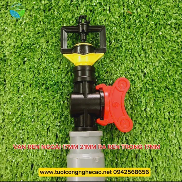 VAN REN NGOÀI 17MM 21MM RA REN TRONG 17MM