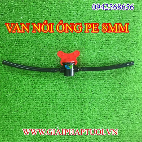 VAN NỐI ỐNG LDPE 8MM