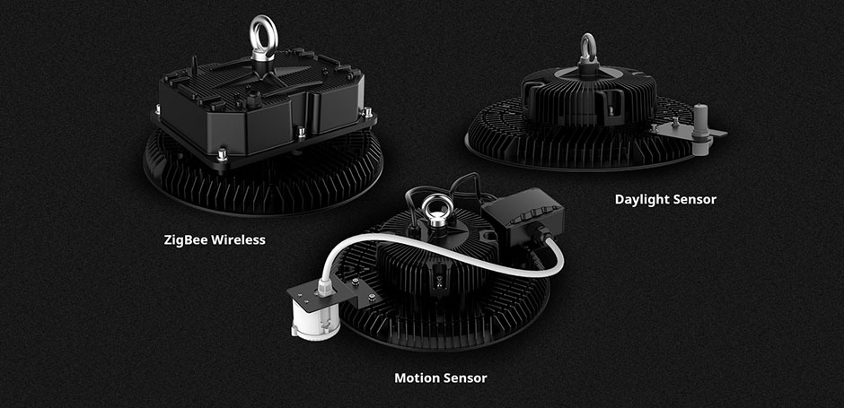 Đèn led highbay kết nối cảm biến Đèn led highbay kết nối cảm biển