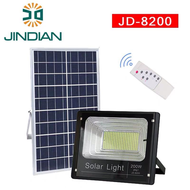 Đèn pha năng lượng mặt trời JinDian 8200 (200W)