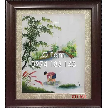 Tranh Thêu Đồng Quê OT 1161