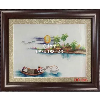 Tranh Thêu Đồng Quê OT 1158