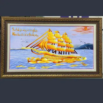 Tranh thêu thuận buồm xuôi gió OT 3115