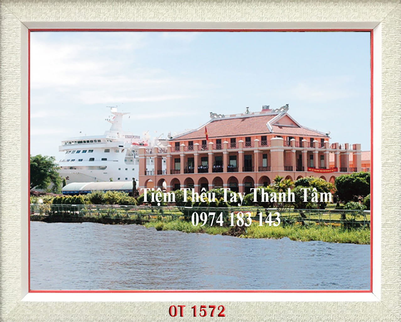 tranh bến nhà rồng