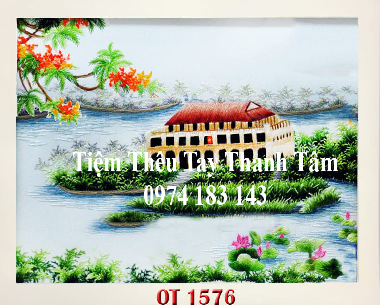 tranh bến nhà rồng