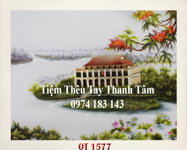 tranh bến nhà rồng
