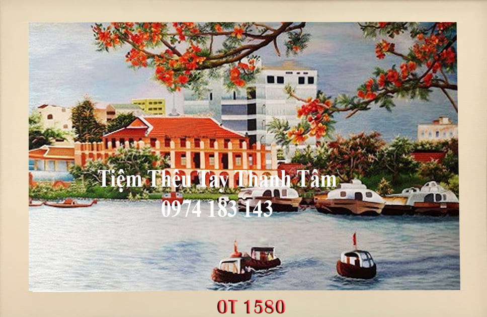 tranh bến nhà rồng