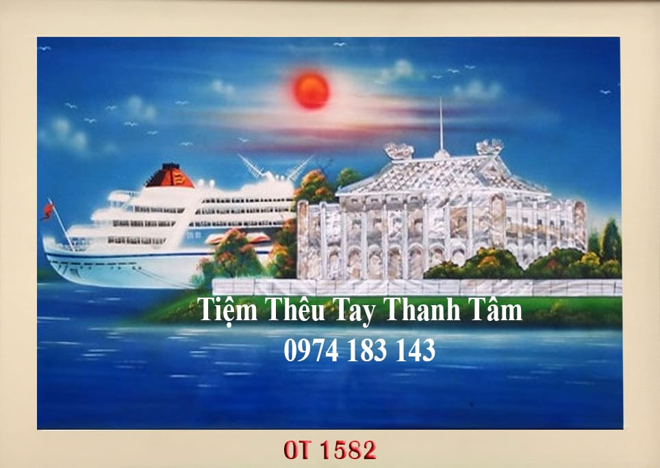 tranh bến nhà rồng