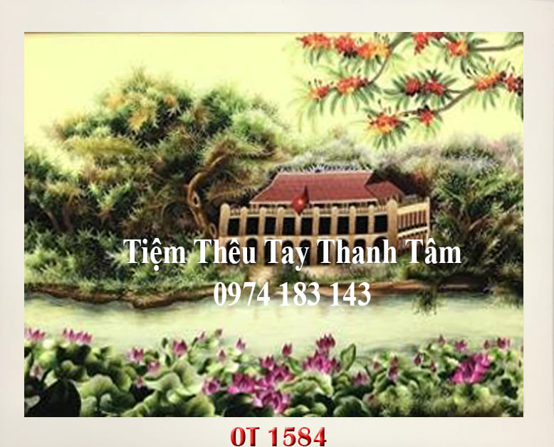 tranh bến nhà rồng