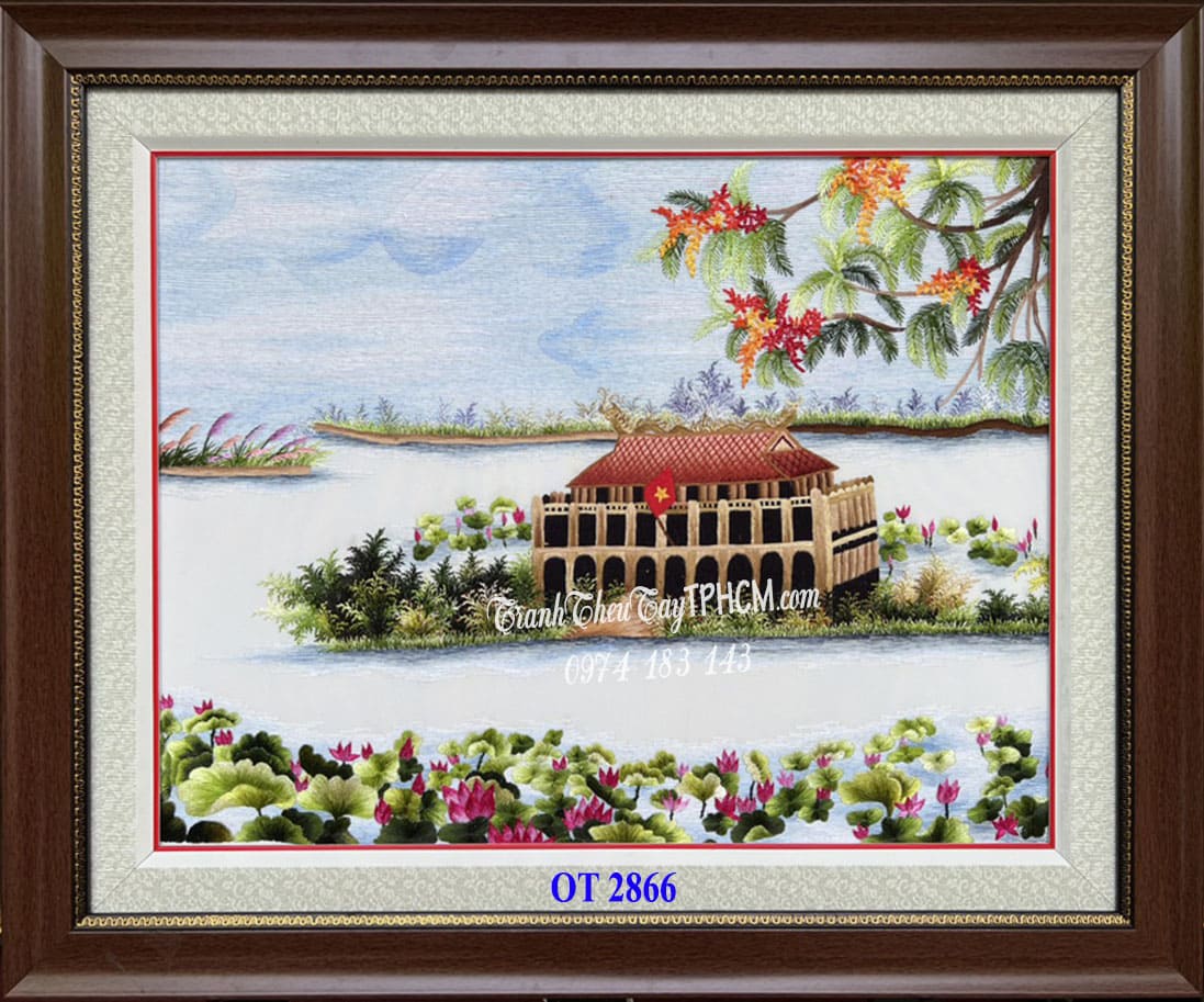 tranh bến nhà rồng