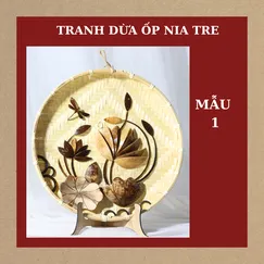 TRANH DỪA ỐP NIA TRE DECOR, KHẮC CHỮ 0đ + TẶNG CHÂN ĐẾ / MẪU 1
