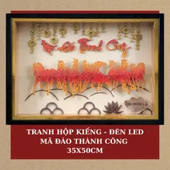 TRANH HỘP KIẾNG 35x50cm  - MÃ ĐÁO THÀNH CÔNG
