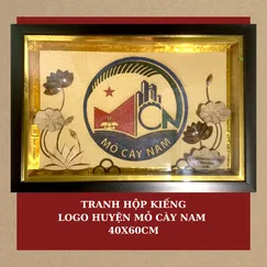 TRANH HỘP KIẾNG 40x60cm - LOGO DOANH NGHIỆP THIẾT KẾ THEO YÊU CẦU