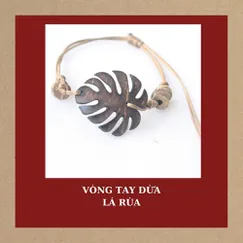 VÒNG TAY DỪA LÁ RÙA MAY MẮN