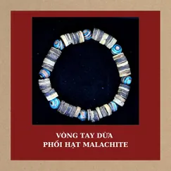 VÒNG TAY CHUỖI DỪA PHỐI HẠT MALACHITE