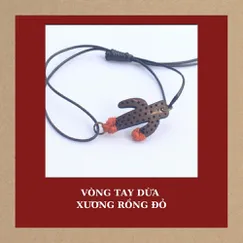 VÒNG TAY DỪA XƯƠNG RỒNG ĐỎ