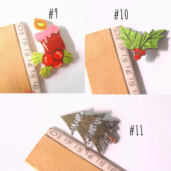 Bộ 11 Pin- Bán lẻ, huy hiệu Giáng Sinh cài áo, balo trang trí siêu xinh