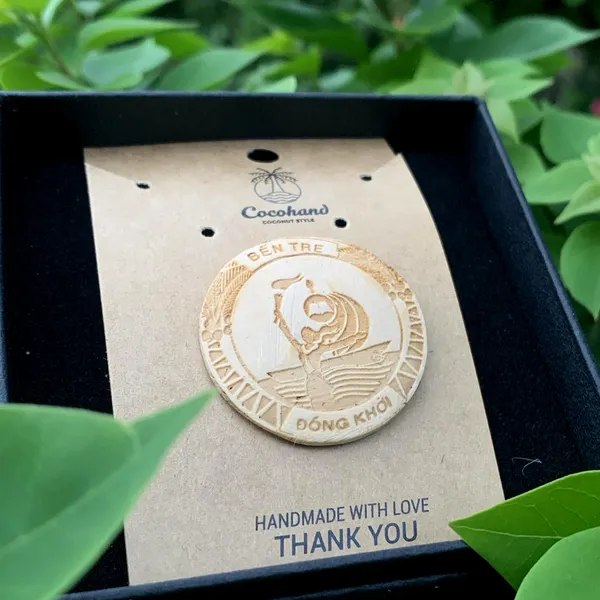 HUY HIỆU DỪA NAM CHÂM BỀN ĐẸP, THIẾT KẾ THEO YÊU CẦU - NHẬN BÁO GIÁ SỐ LƯỢNG