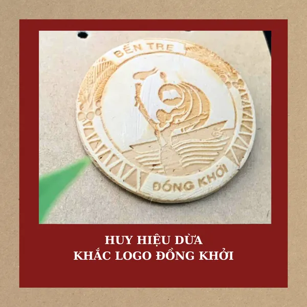 HUY HIỆU DỪA NAM CHÂM BỀN ĐẸP, THIẾT KẾ THEO YÊU CẦU - NHẬN BÁO GIÁ SỐ LƯỢNG