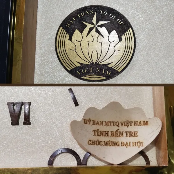 TRANH HỘP KIẾNG ĐỒNG HỒ 40x80cm - NHÀ TRUYỀN THỐNG ĐỒNG KHỞI