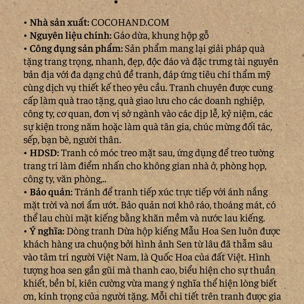 TRANH HỘP KIẾNG 40x60cm  - HOA SEN