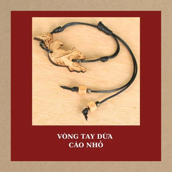 VÒNG TAY DỪA CÁO NHỎ
