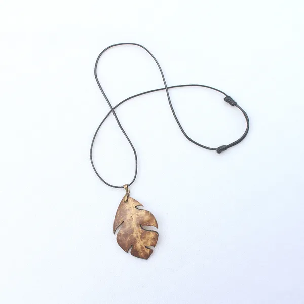 DÂY CHUYỀN DỪA MẶT LÁ TRƠN