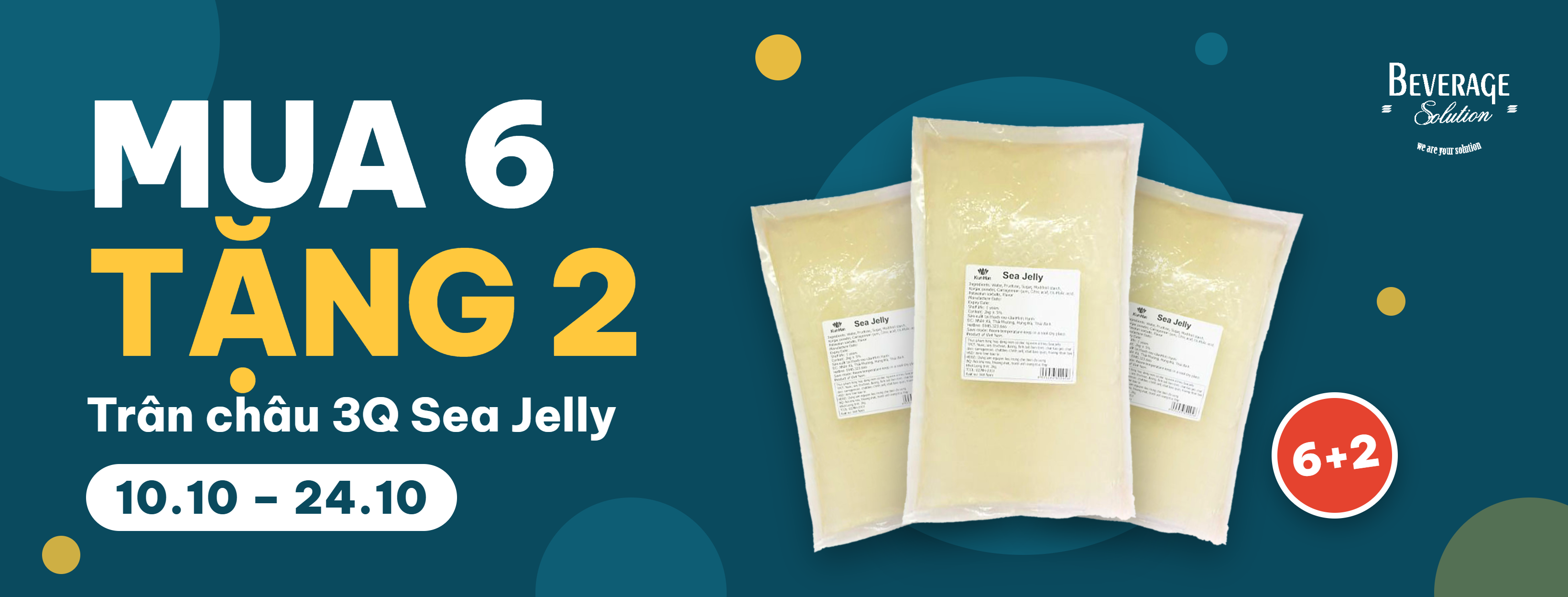 3Q SEA JELLY MUA 6 TẶNG 2