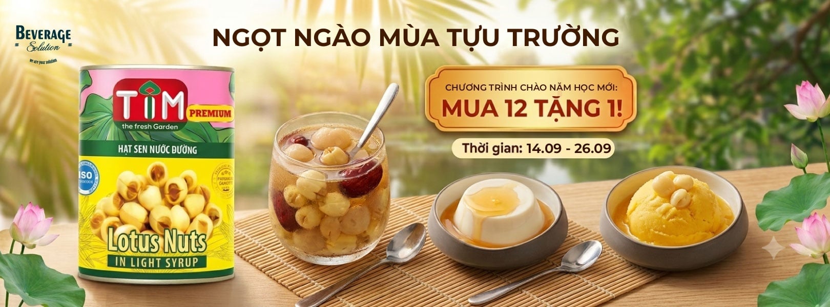 TIM SEN NGÂM MUA 12 TẶNG 1