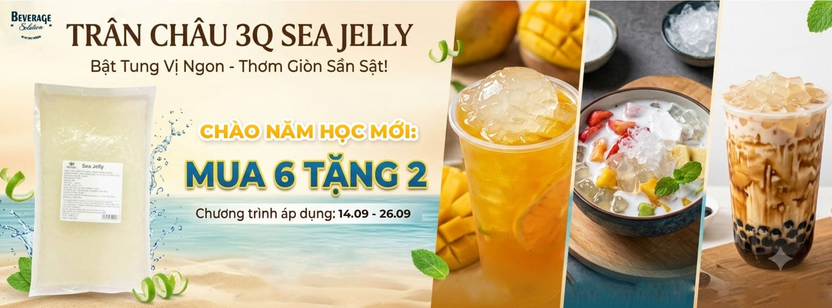 3Q SEA JELLY MUA 6 TẶNG 2