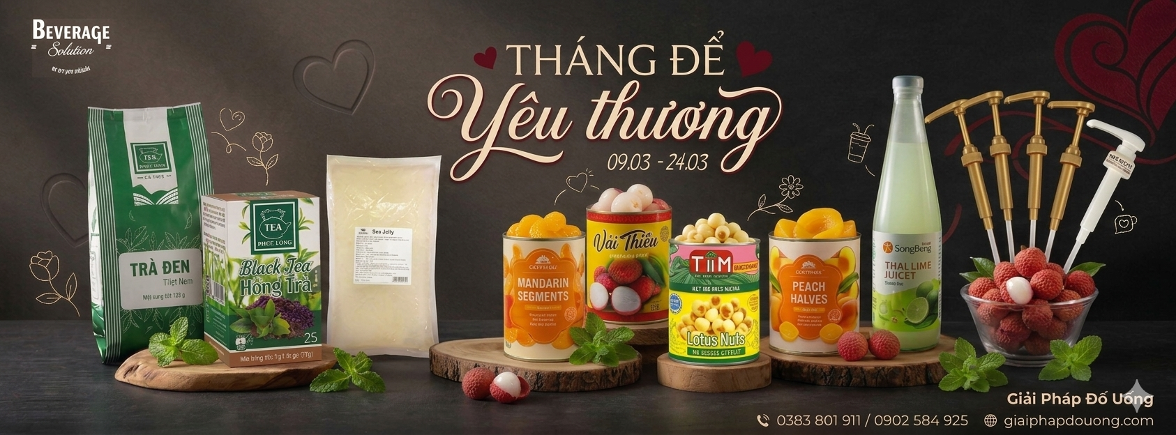 CHƯƠNG TRÌNH KHUYẾN MÃI THÁNG 3