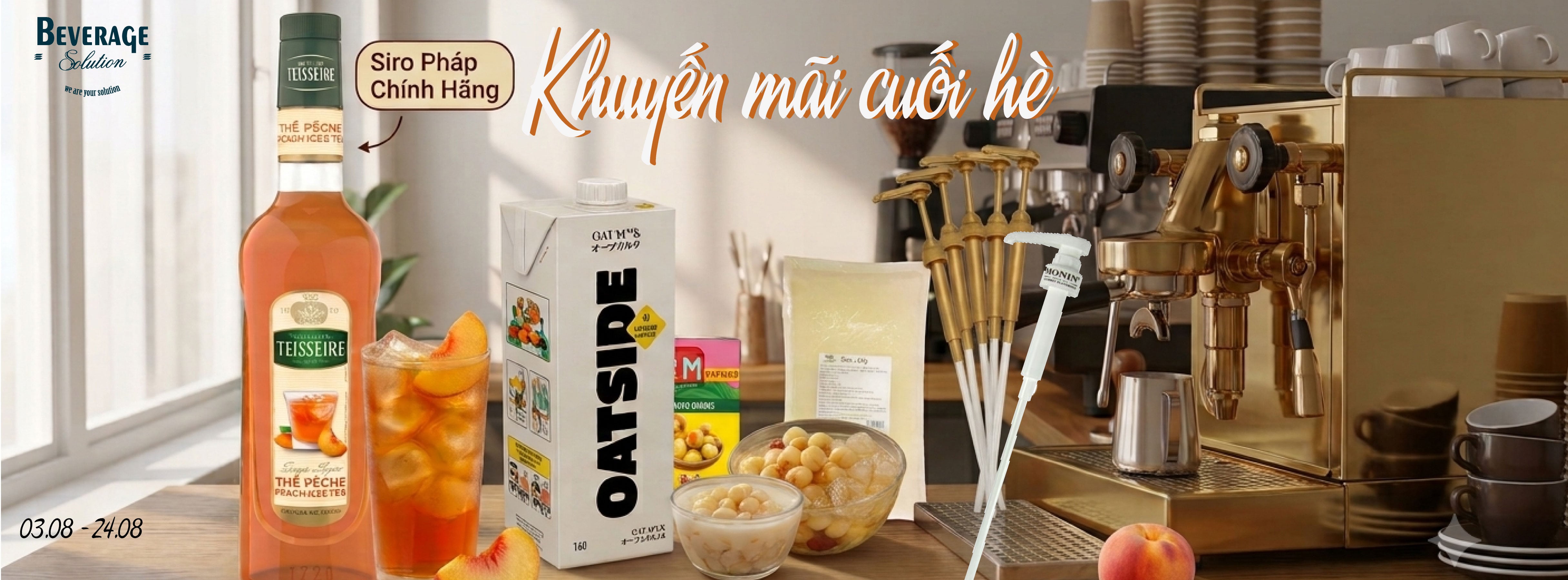 CHƯƠNG TRÌNH KHUYẾN MÃI THÁNG 8