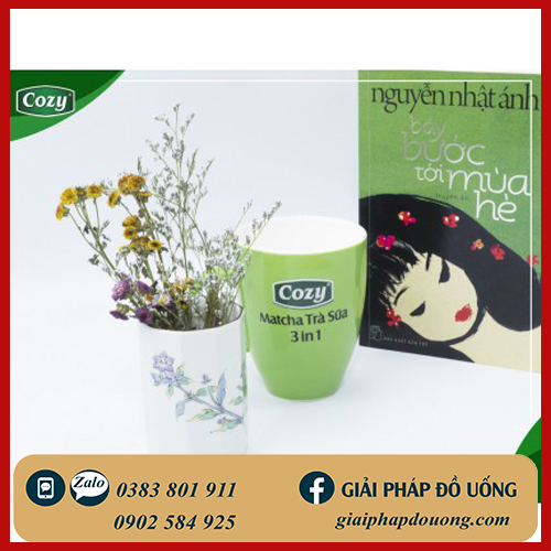 GIẢI PHÁP ĐỒ UỐNG - TRÀ SỮA COZY MATCHA 3 IN 1