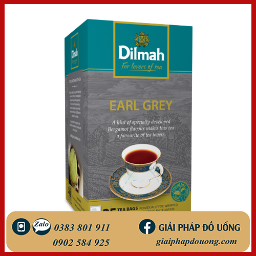 GIẢI PHÁP ĐỒ UỐNG TRÀ DILMAH EARL GREY BÁ TƯỚC