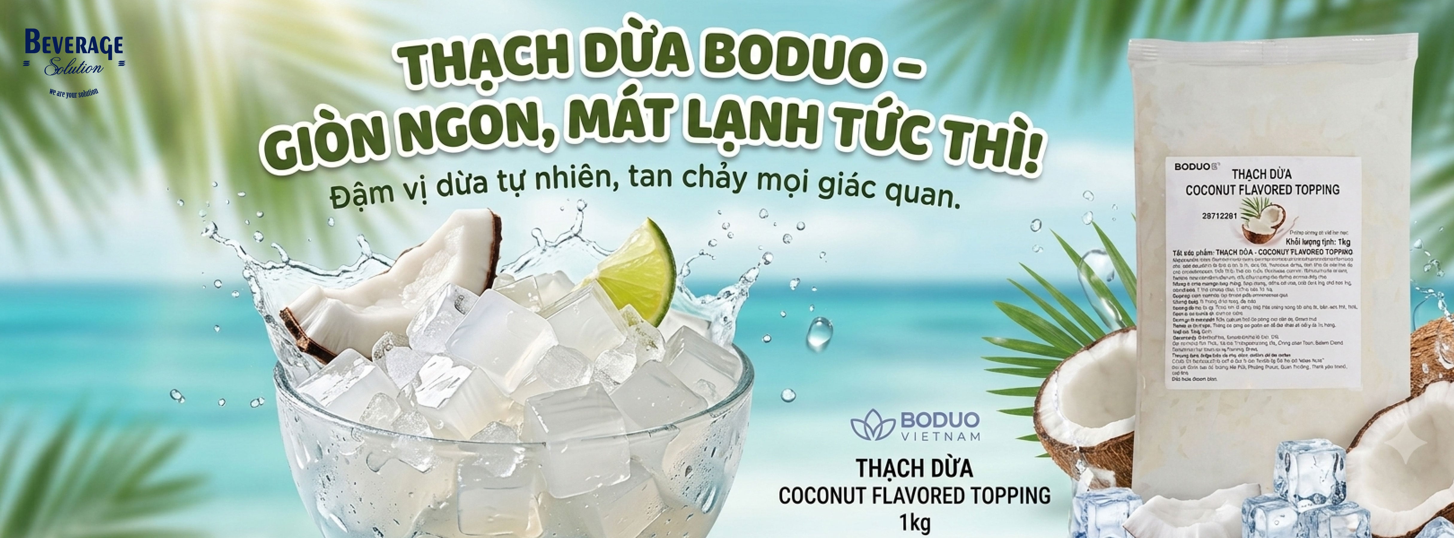 THẠCH DỪA BODUO TÚI 1 KG