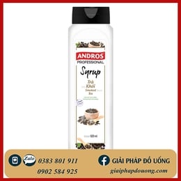 SYRUP ANDROS HƯƠNG TRÀ KHÓI/ SMOKED TEA 820ML