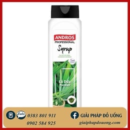 SYRUP ANDROS HƯƠNG LÁ DỨA/ PANDAN 820ML