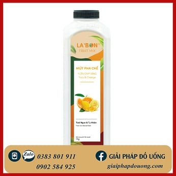 MỨT LA’BON YUZU CAM VÀNG 1KG