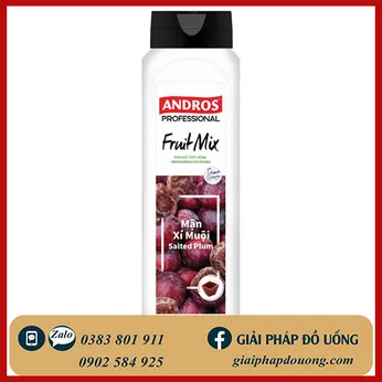 FRUIT MIX ANDROS MẬN XÍ MUỘI / SALTED PLUM 820ML
