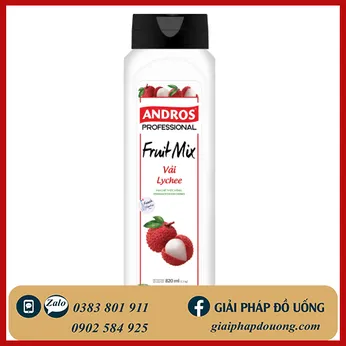 FRUITMIX ANDROS VẢI / LYCHEE 820ML