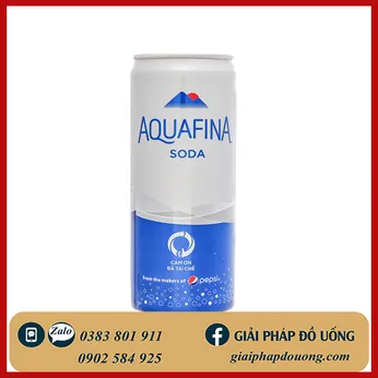 THÙNG 24 LON SODA EVERVESS (MẪU MỚI  AQUAFINA)