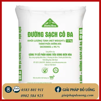 ĐƯỜNG TRẮNG BIÊN HÒA BAO 12KG