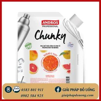 MỨT CHUNKY BƯỞI ĐỎ & YUZU