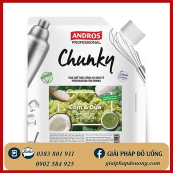 MỨT CHUNKY CỐM DỪA