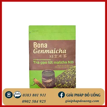 TRÀ GẠO LỨT MATCHA NHẬT BẢN GENMAICHA 100GR