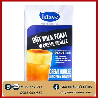 BỘT VÁNG SỮA CREME BRULEE LUAVE 500GR