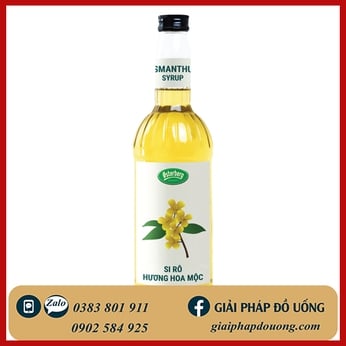 SYRUP OSTERBERG OSMANTHUS /  HOA MỘC 750ML