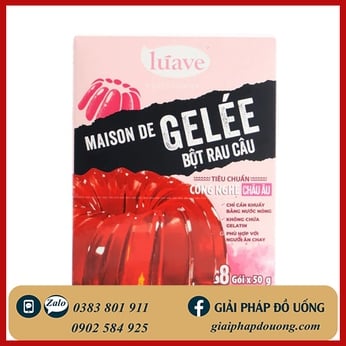 BỘT RAU CÂU LUAVE 400GR