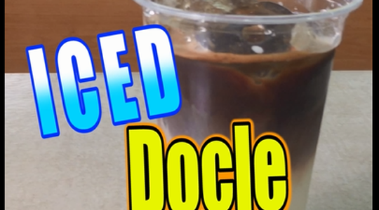 latte, iced docle